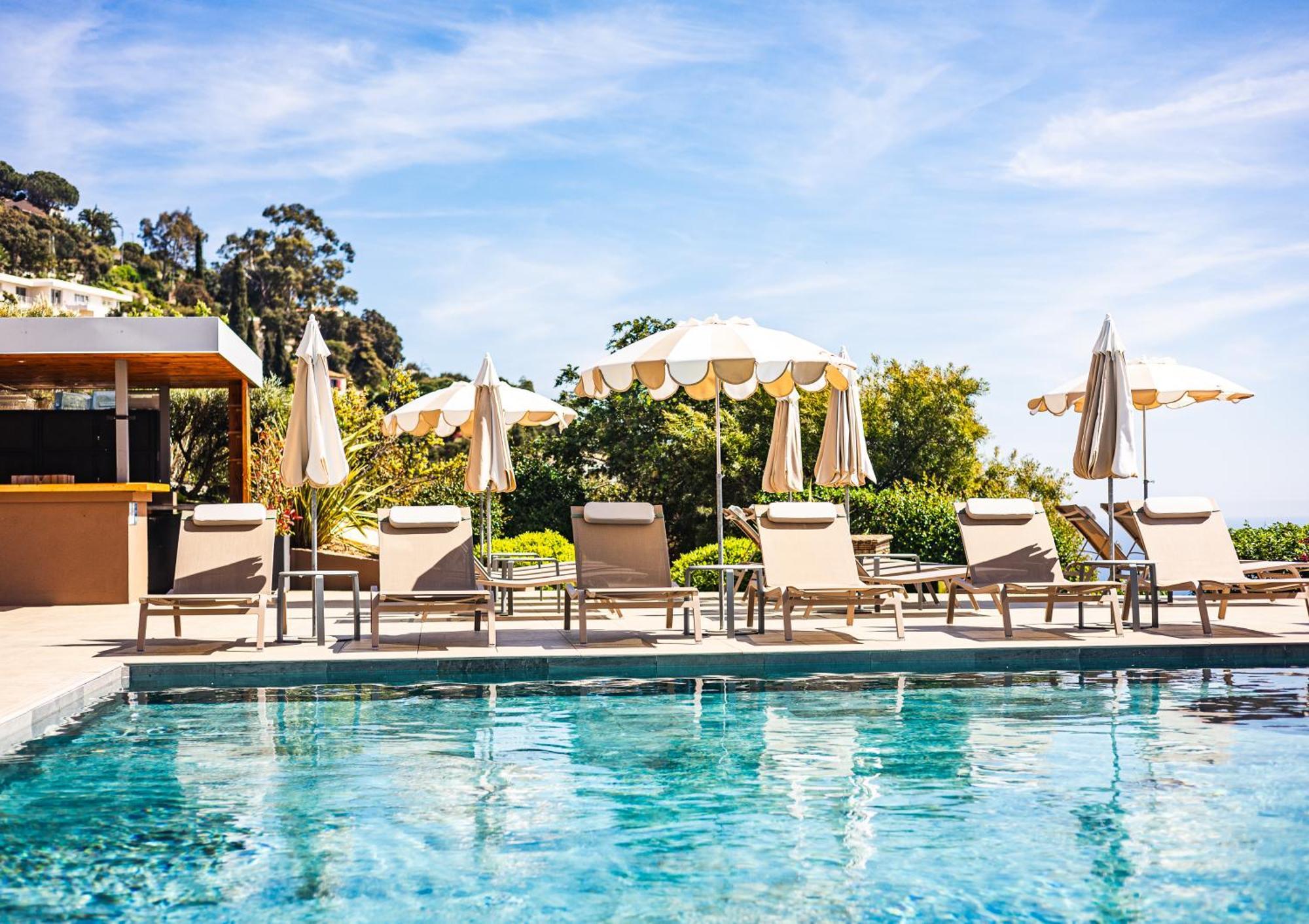 Hotel La Villa Douce Le Le Rayol-Canadel-sur-Mer Eksteriør billede